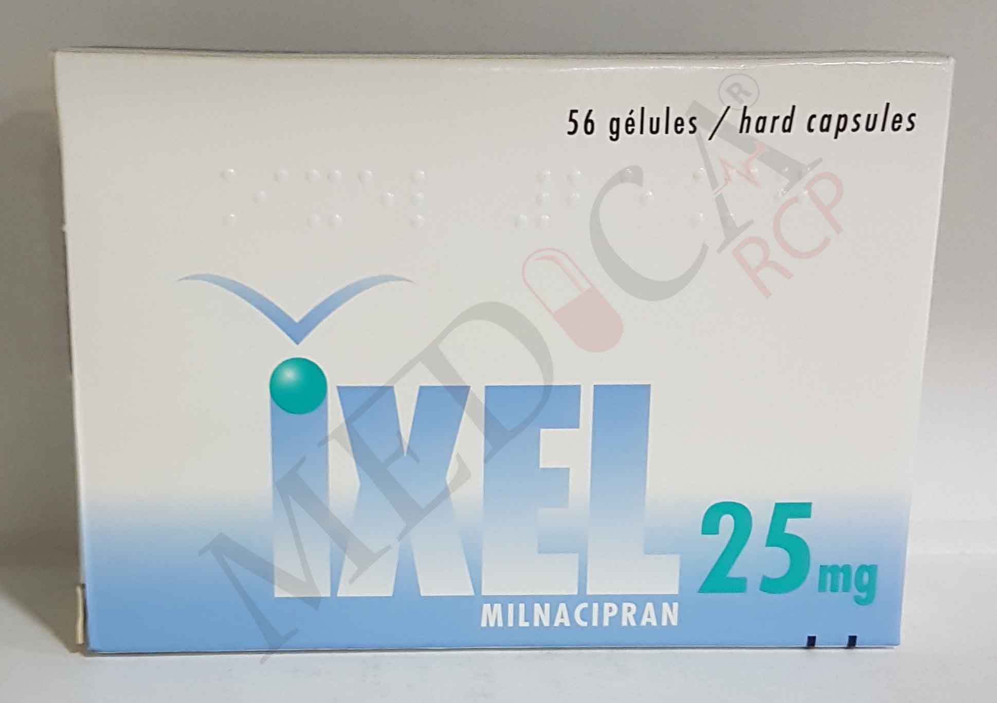 Medica RCP Ixel 25mg Capsules Indications Side Effects